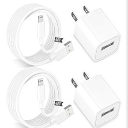 iPhone Charger, 2 Pack Long 6FT USB to Lightning Quick Charge 