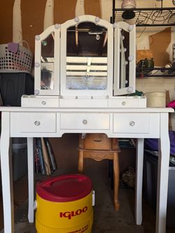 White Vanity