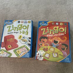 Zingo Game Kid Toy Number Bingo Think Fun