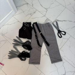 Child’s Small Edward Scissor Hands Halloween Costume 