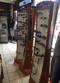 Sunglasses rack