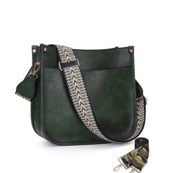 HKCLUF Crossbody Bag Vegan Leather Hobo Handbags 