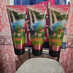 New Bath and body body cream.