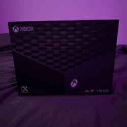 XBOX SERIES X (Factory Sealed)