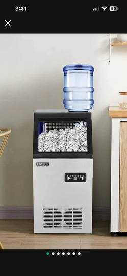 Brand new commercial ice  maker machine 110  pound worth $430