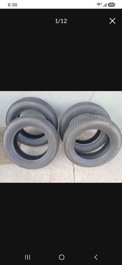 Set of 4 Used Car Tires
