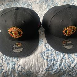Manchester United New Era hats