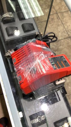 Milwaukee cordless drill clean with charger