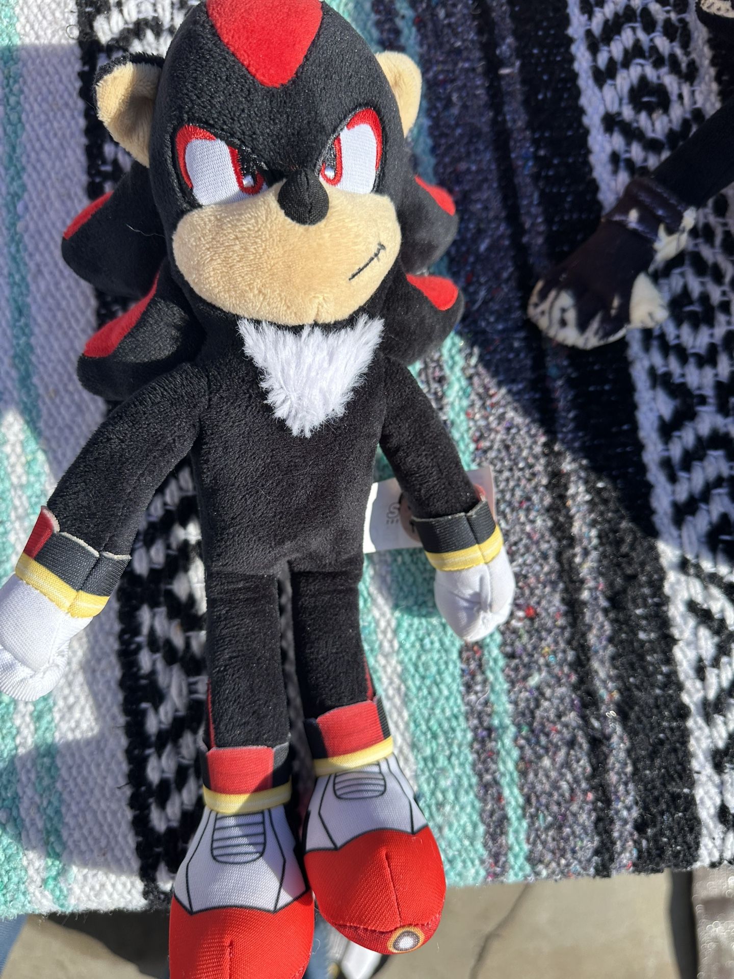 Shadow The Hedgehog Stuff Animal From Sonic The Hedgehog Movie 3