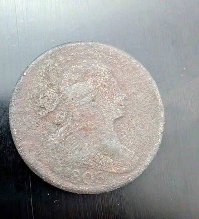 1803 Large Cent, Colonial Era USA Coin