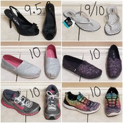 Men's / Women's / Toddler Girl's Shoes (4 pictures posted)