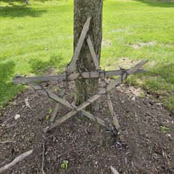 Outdoor Wooden Stars