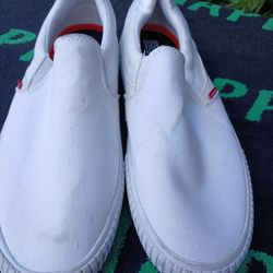 Levi's . White.