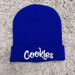 Blue and White Cookies Beanie 