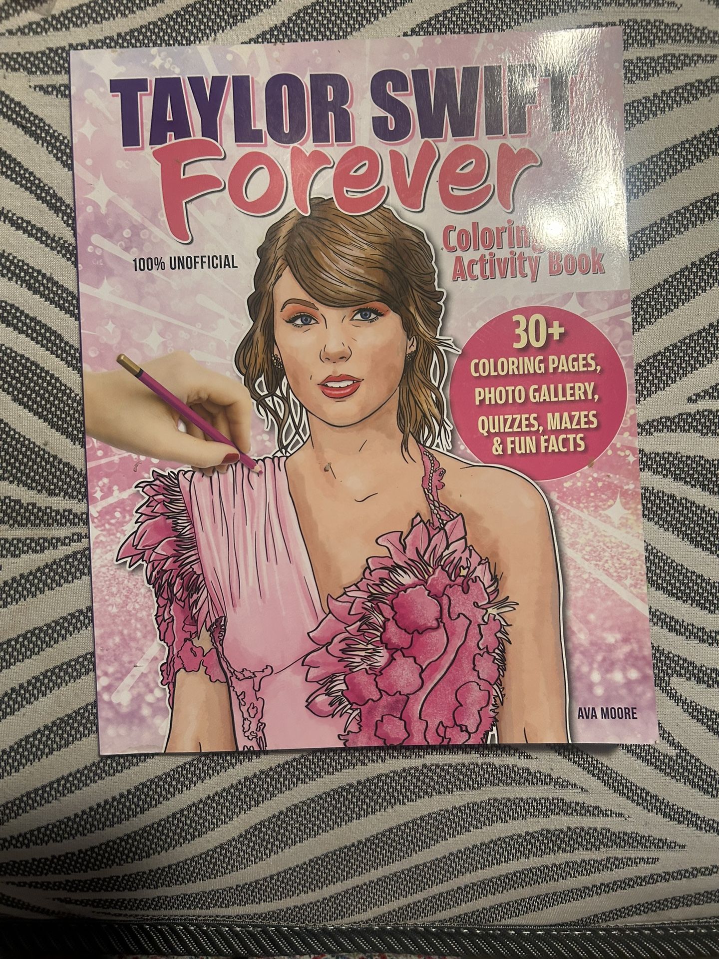 Taylor Swift activity book