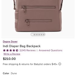 Dange Dover Diaper Bag 