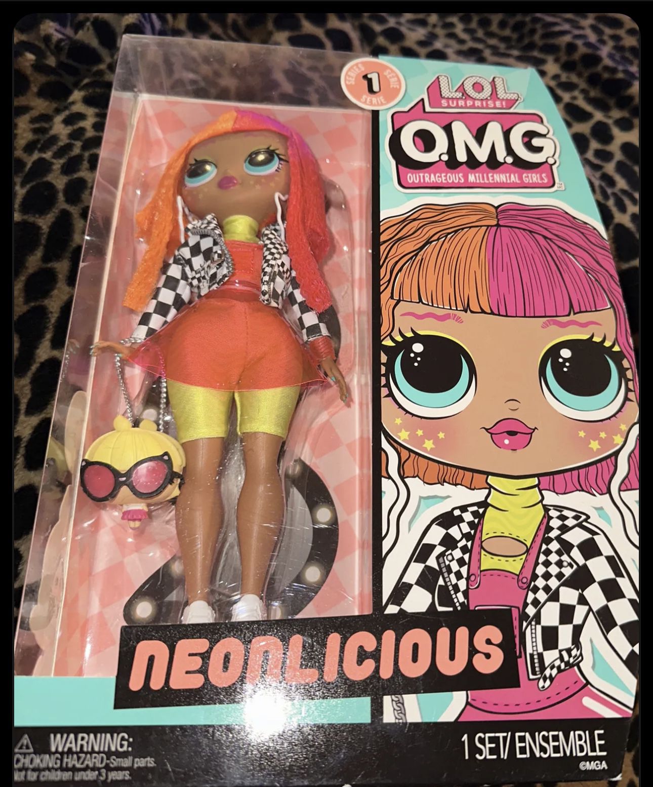 LOL SURPRISE - NEONLICIOUS - OMG SERIES 1 - FACTORY SEALED - AS SHOWN IN PHOTO