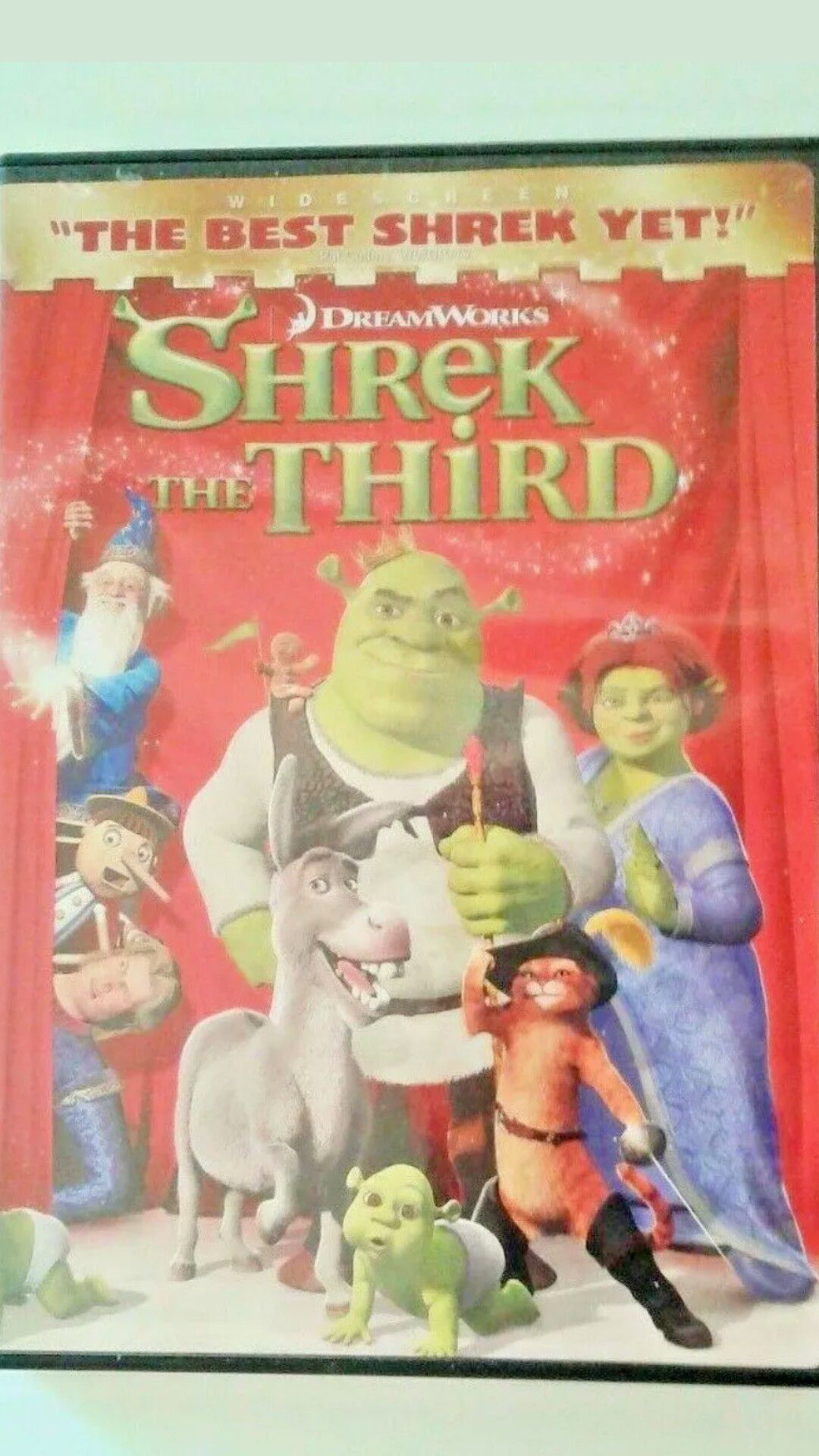 Dvd "SHREK THE THIRD" tested and works great/ FAST SHIPPING