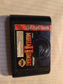 Sega Genesis Mortal Kombat 2 ......$15