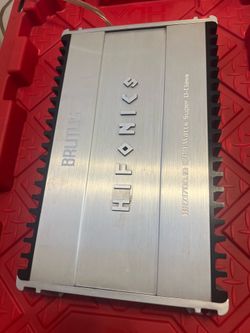 Hifonics Brutus BRZ1700.1D Car Amplifier - 1700 W RMS - 1 Channel - Class D -