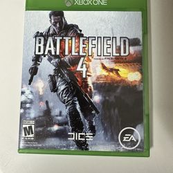 Xbox one Battlefield 4 Video Game 