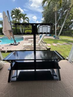 TV table mount