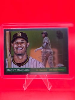 2025 Topps Chrome Platinum Anniversary MANNY MACHADO #167 Padres
