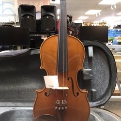 3/4 Size Yamaha V-5 Violin W/Case And Bow 