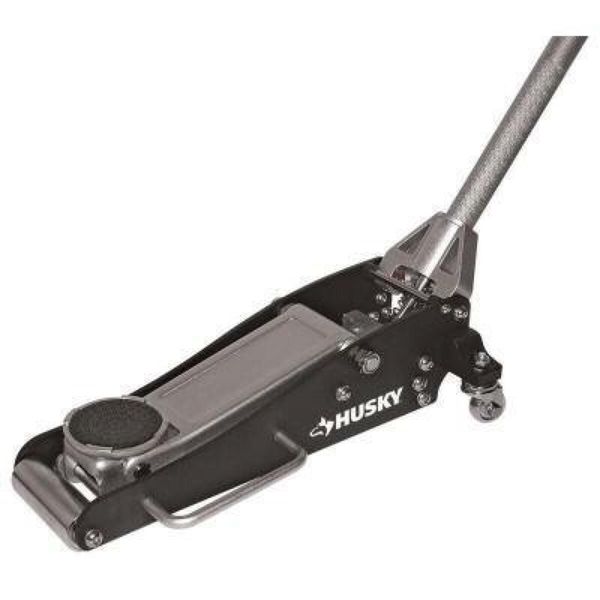 Husky 1 1 2 Ton Aluminum Steel 3000 Lb Low Profile Floor Jack