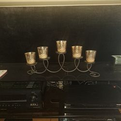 Iron Candle Holder