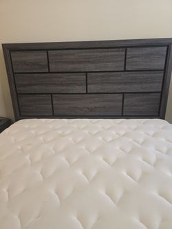 Queen size frame grey