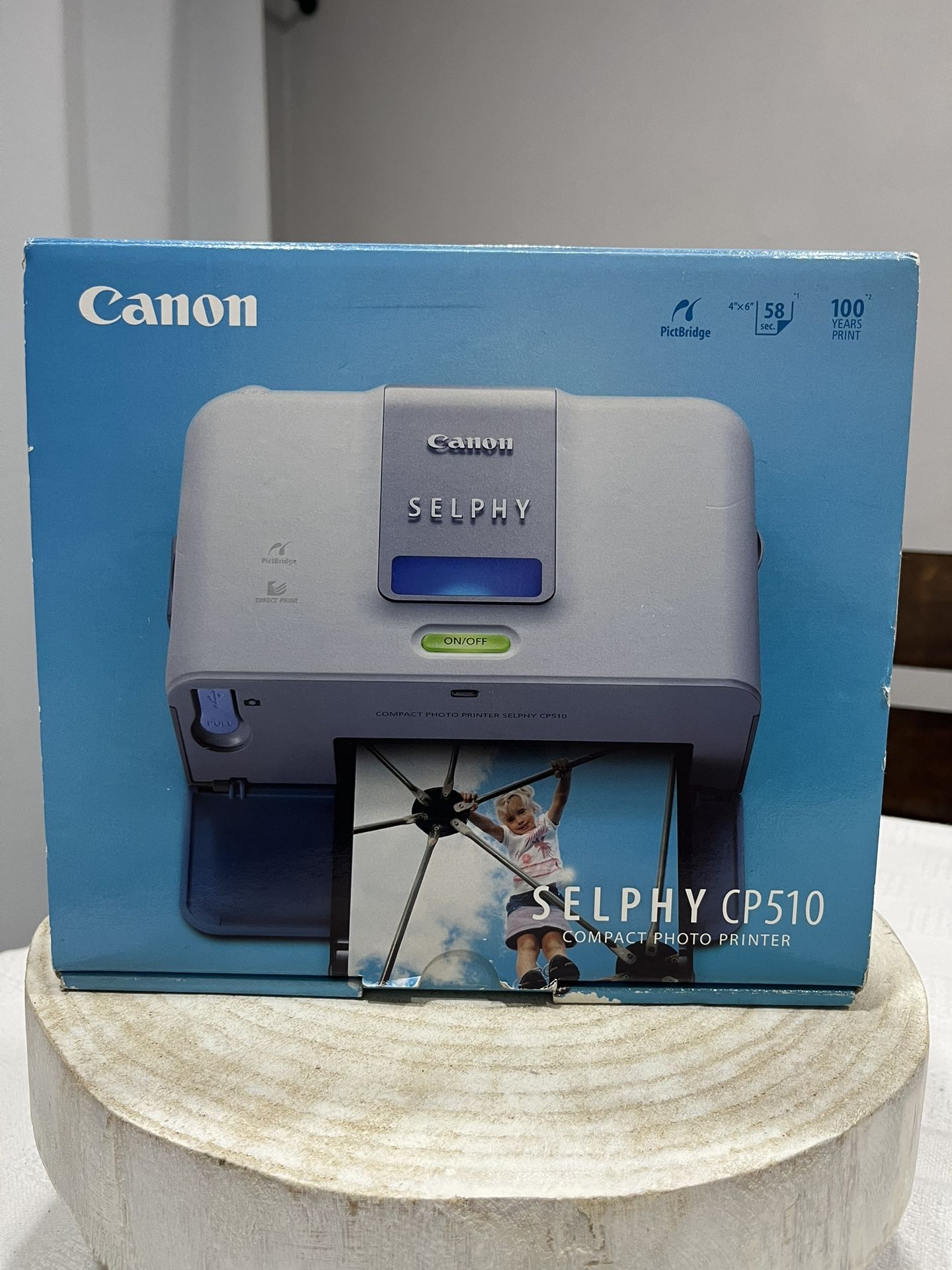 NEW Canon SELPHY CP510 Compact Digital Photo Printer with all Accessories NIB