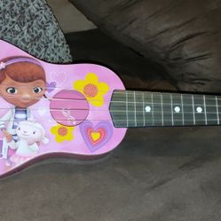 Doc McStuffins Kids Guitar! Hard To Find!