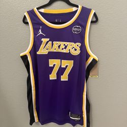 Luka Doncic #77 Los Angeles Lakers Jersey Size m-xl