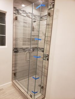 Shower door