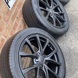 18” Audi Rims And Tires Sensors Are Included 
