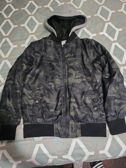 Kids Camo Bomber Jacket Size Small/8