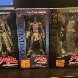JJBA Figures Jotaro Kujo & Star Platinum