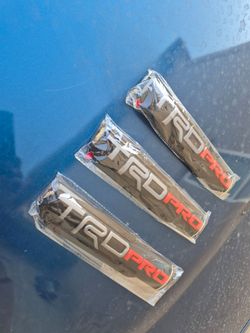 Toyota TRD Pro Emblems – Set of 3