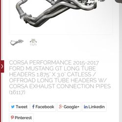 Mustang Gt Headers Full Exhaust 