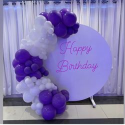 half organic balloon arch /Baby Shower -Birthday-decorations 
