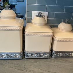 Biltmore Home Canisters Set Of 3