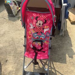 Mini Mouse Stroller 