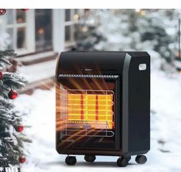 18,000 BTU Outdoor Propane Cabinet Heater with Regulator and Safety Gas Shut-Off for Garages, Workshops and Job Sites.   return price $148 our price $
