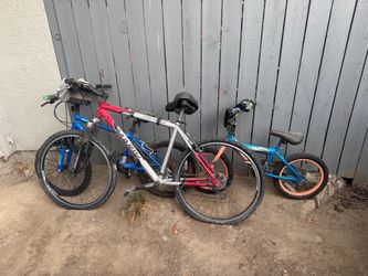 Marin Bike + 2 other bikes