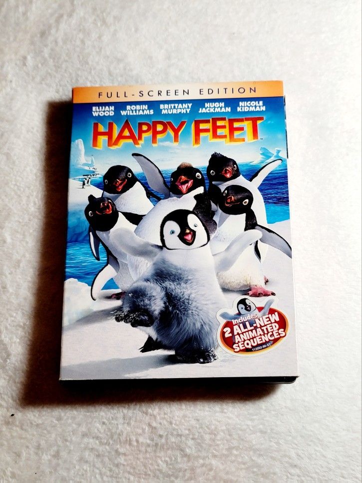 Happy Feet DVD (2006) W/ Slipcover 