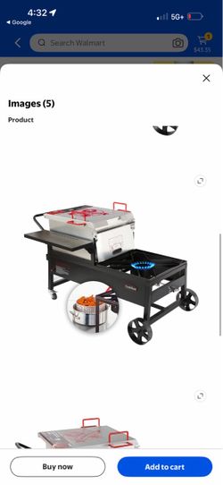 Creole Feast 90-Quart Single Sack Crawfish Boiler and Cooker Combo
