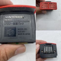 Nintendo 64 N64 Official OEM Brand Expansion Pak Pack AUTHENTIC Tested Retro