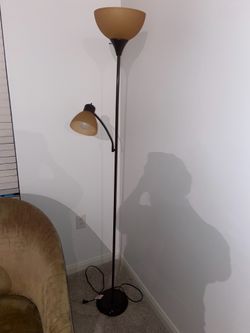 Floor Lamp with Reading Light – Good Condition