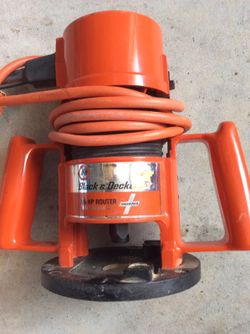 Black & Decker Router 3/4 HP